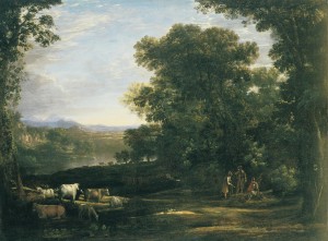 People tending to animals